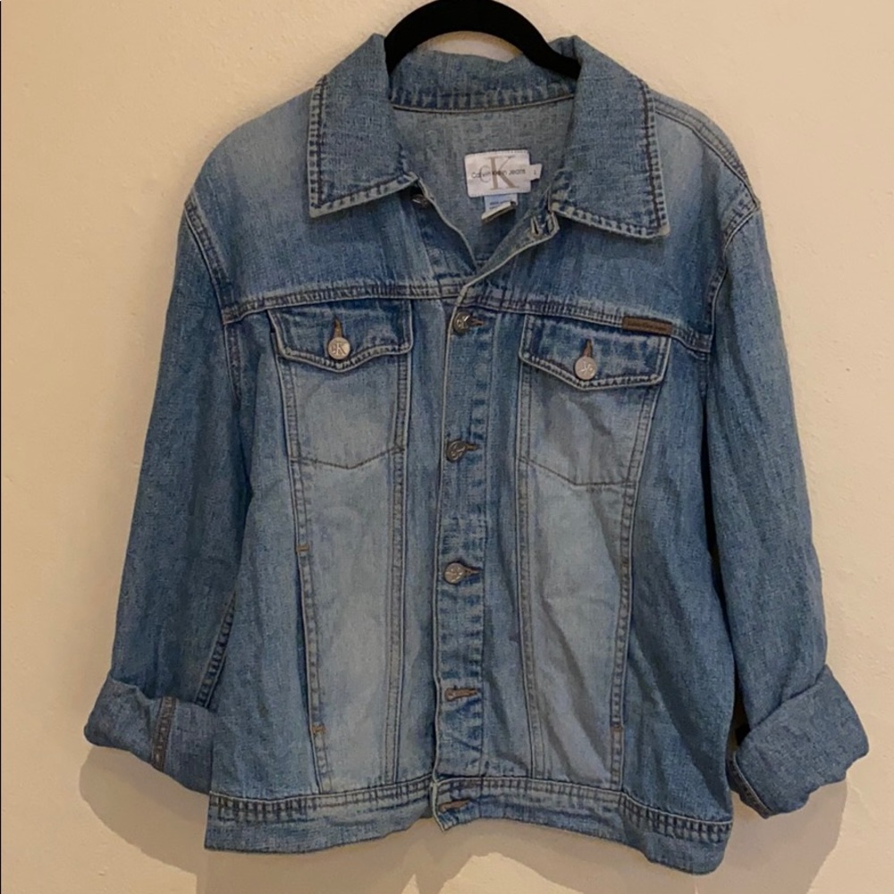 Calvin Klein faded Jean Jacket